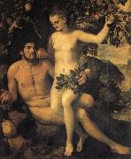 Frans Floris de Vriendt Adam and Eve Spain oil painting artist